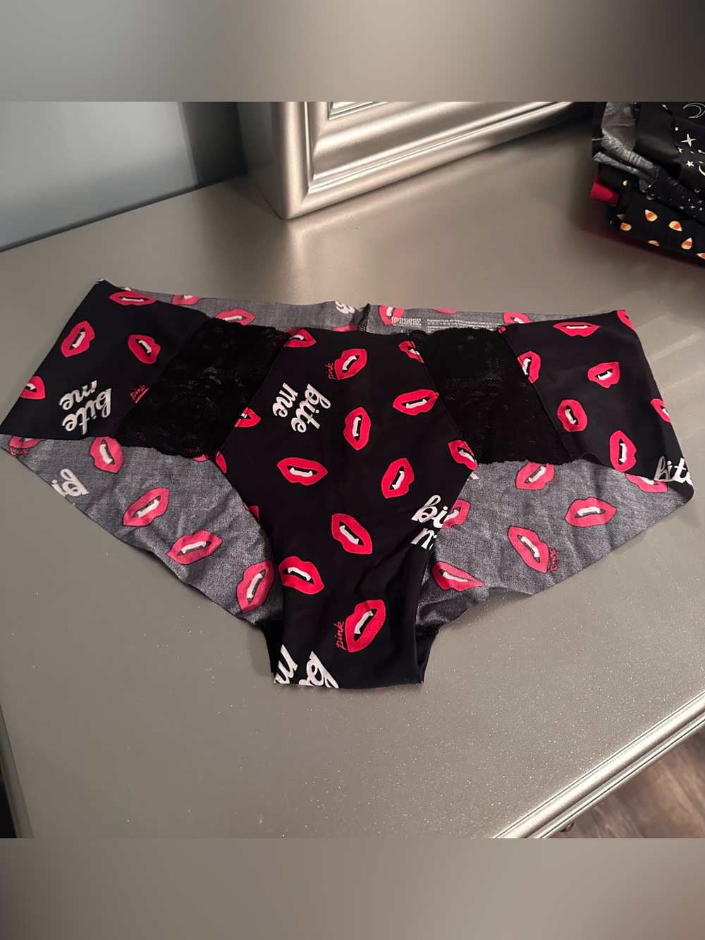 Victorias Secret PINK-Vampire Bite Me Halloween Underwear, RARE! SOLD OUT STYLE!